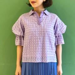 ChikaKisada チカキサダ RayBEAMS チェックポロシャツ 限定 ChikaKisada チカキサダ RayBEAMS チェックポロシャツ 限定