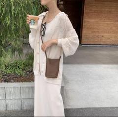 BLATE カーディガン 2way美ラインニットワンピース 2点セット BLATE カーディガン 2way美ラインニットワンピース 2点セット