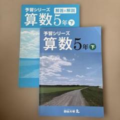 四谷大塚　予習シリーズ　5年上下　2025年度　受験 四谷大塚予習シリーズ5年上下 2025年度受験 36冊 語学・辞書