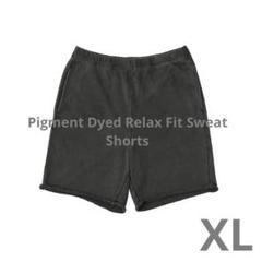 Pigment Dyed Relax Fit Sweat Shorts XL - メルカリ