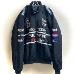 メルセデスベンツ　マクラーレン　レーシングジャケット 90sメルセデス・ベンツマクラーレン両面刺繍企業ロゴレーシング