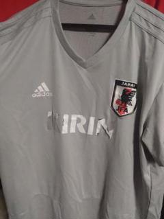 売切】adidas 日本代表 選手支給品 xo 練習着シャツ JFA 非売品