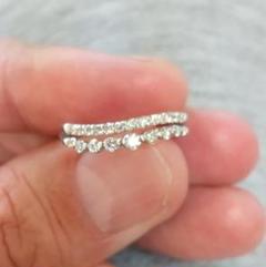 新品 PT900 ダイヤリング #10号