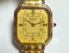 【稼動品レア】RADO レディース腕時計　クォーツ　コンビカラー　ギザベゼル 稼動品レア】RADO レディース腕時計 クォーツ コンビカラー