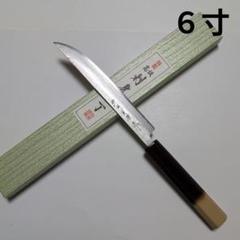 片刃包丁 左黒打柳刃③ 北岡英雄作 北岡英雄 – HAGAKURE