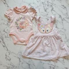 美品！【香港　ディズニー　限定品】リーナベル　ワンピース　ロンパース 美品】香港 ディズニー 限定 リーナベル ワンピース ロンパース