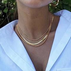 再値下げ！アシリアスタン♡6mmロープネックレス☆GOLD