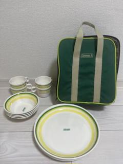Amazon | Coleman(コールマン) メラミンテーブルウェアセット
