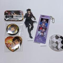 リハーサルアクスタ 零　あんスタ　バレンタインまるかく缶バッジ　中国　ハート缶