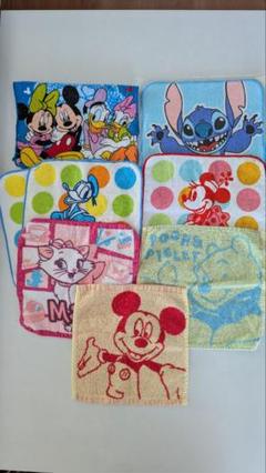 まとめ売り　ディズニーキャラクタータオル 8枚セット