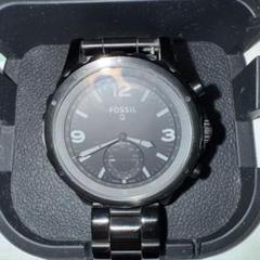 FOSSIL フォッシルFTW1115 ブラック　ハイブリッドスマートウォッチ