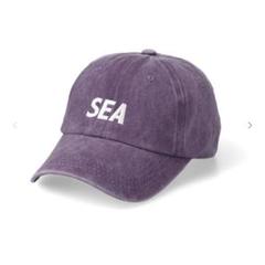 【新品】WIND AND SEA ウィンダンシー ロゴキャップ パープル