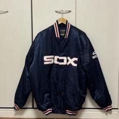 ホワイトソックス　スタジアムジャケット ネイビー　SOX