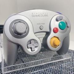 【フルメンテナンス】GC ゲームキューブコントローラー シルバー 銀色 中期型c