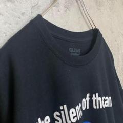ギルダン 古着 アメリカ輸入 プリント Tシャツ 半袖 黒色 ゆるだぼ XL