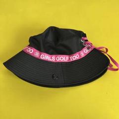 G/FORE バケットハット 黒/ピンク