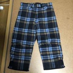 値下げ不可　新品未使用品　マニアックワークス七分丈パンツ　チェック　Lサイズのサムネイル