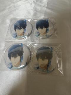 Free! 七瀬遙 Water 缶バッジ 4個纏め売り - メルカリ