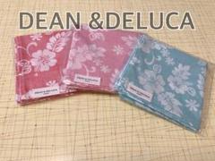 【新品・未使用】ハワイ限定 DEAN & DELUCA ハンカチ 3枚セット