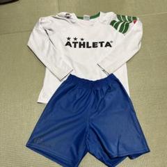 ATHLETA 長袖シャツとブルーショーツセット　140