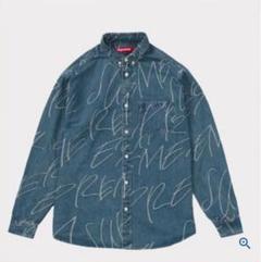 新品未開封 Supremeデニムシャツ