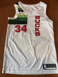 激レア！ 美品 NBA BUCKS ヤニス・アデクトンボ　バックス ユニフォーム