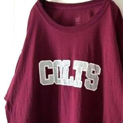 ヘインズ COLTS GUILLORY Tシャツ XL レッド 赤 古着