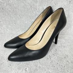DIANA レース パンプス ポインテッドトゥ ヒール 黒 24.5 スエード DIANA - 美品 ダイアナDIANA スエード ポインテッドトゥパンプス