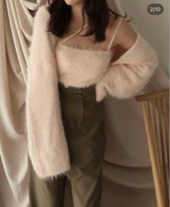 マイディール mideal shaggy knit ensemble mideal マイディール shaggy knit ensemble - メルカリ