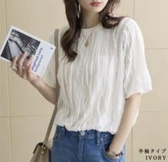フリルシアーTシャツ　Ｍサイズ