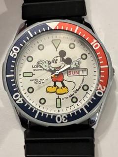 セイコー　LORUS ミッキー　ダイバー　メンズ腕時計 美品 セイコーSEIKO/ダイバー/メンズ腕時計/自動巻/42mm