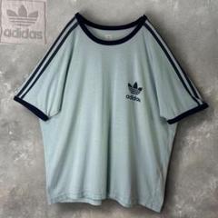 80‘s 90’s adidas Tシャツ　万国旗タグ 古着　あいみょん