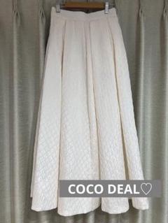 限定セール‼️【ほぼ未使用品】COCO DEAL ココディール フレアスカート