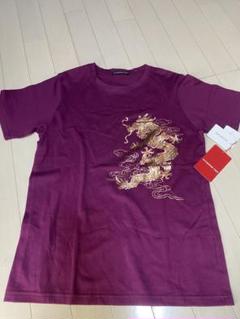 新品！ヴィヴィアンタム ドラゴン刺繍 Tシャツ 38サイズ パープル 新品！ヴィヴィアンタム ドラゴン刺繍 Tシャツ 38サイズ