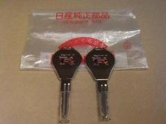 スカイラインGT-Ｒ Ｒ32の純正キー 鍵 当時物 2本セット 日産 - R32 GT-R 純正キー 当時物の通販 by Re:Ray｜ニッサン