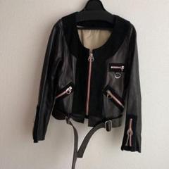 バナルシックビザール　ライダースレザー banal chic bizarre】LEATHER RIDERS JACKET | Taking a lesson