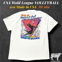 90s SETS 両面プリントTシャツ　表記XL USA製　袖裾シングルステッチ