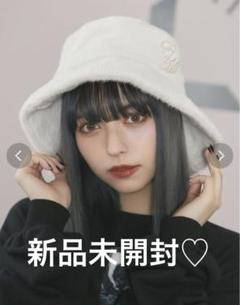 新品未開封　EATME フワフワバケットハット 新品未開封♡ EATME フワフワバケットハット - メルカリ