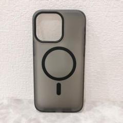 ◯iPhone15ProMAXか 14ProMAX ブラック クリアケース