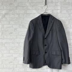 【MALE&Co.】グレー ストライプ テーラードジャケット Y4 a2753