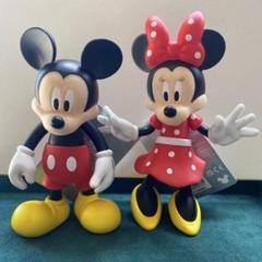 ディズニーストア ミッキー ミニー フィギュア 2体セット - メルカリ