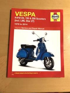 VESPA ベスパ P/PX サービス&リペアマニアル