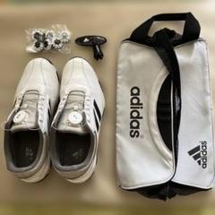adidas ゴルフシューズ 交換可能スパイク付き