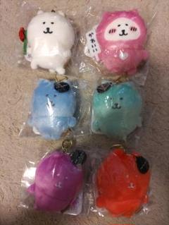 ナガノのくま カラーマスコット 4色＋かわいい札持ち＆ローズ 計6種