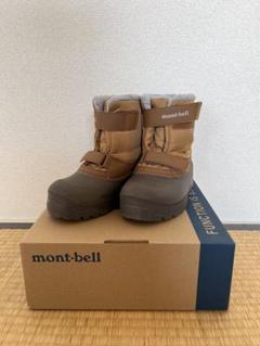 mont-bell 子ども用スノーブーツ ブラウン18cm mont-bell 子ども用スノーブーツ 18cm - スノーボード安く 買う