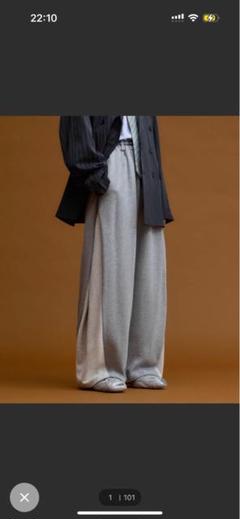 ソエルテ　スウェットパンツ　サイズ1 3WAY LOOSE INSIDE OUT SWEAT PANTS /3wayルーズインサイド