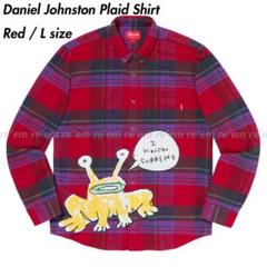 Supreme Daniel Johnston Plaid Shirt L