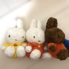 ミッフィー　メラニー　ぬいぐるみ　ふわふわ