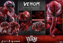 HOT TOYS　Marvel　Venom　Red Version ソフビ Venom (Carnage Red Version) Artist Mix Figure | Figures.com