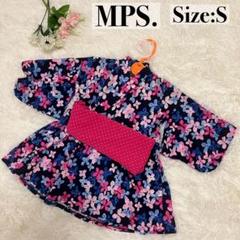 美品✨MPS. ワンピース型浴衣 帯有り ネームタグ未使用 サイズS 花柄